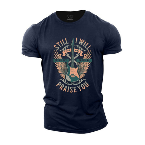 Men's It Is Well With My Soul Cotton T-Shirt